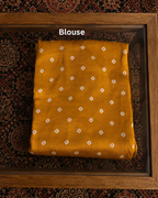 Modal Silk Lehriya Saree With Crochet Lace