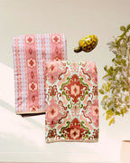 Kachcharaasta Handblock Single Dohar Set.premium pure cotton voile (mulmul)