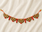 Gomay Toran (5 Leaflet) – Hand-Painted with Orange Tassels