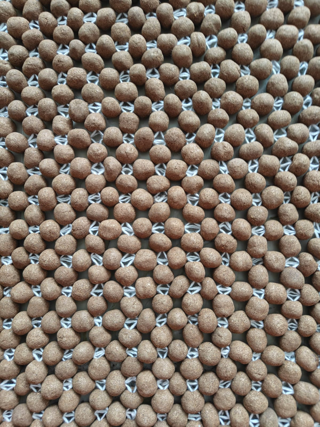 Govedik Dhyanika Asan – Hand-Stitched Gomay Meditation Mat