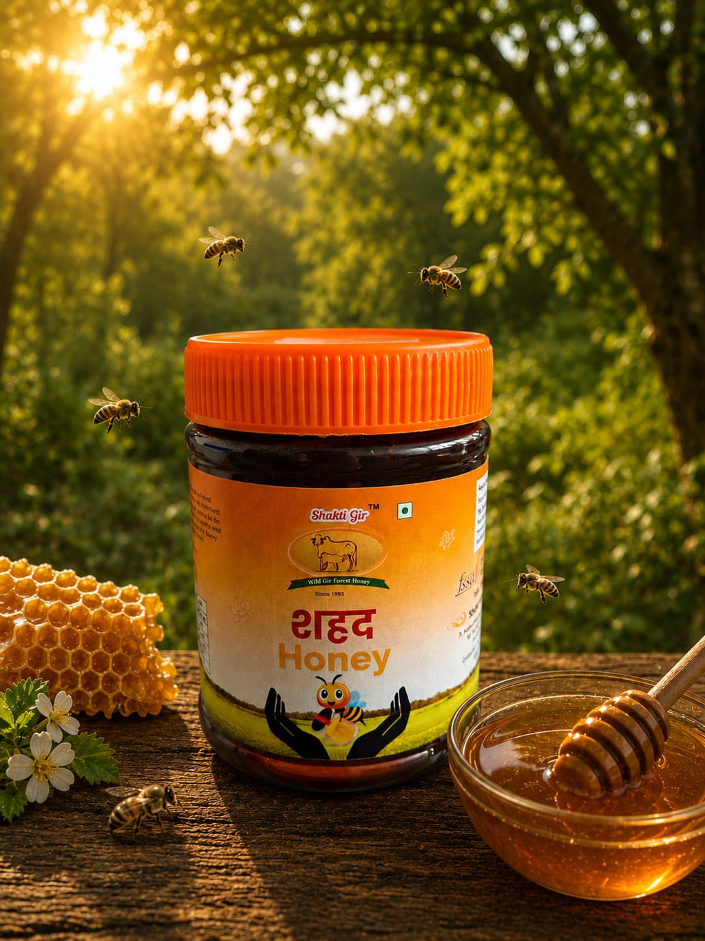 Shakti Gir Wild Gir Forest Honey