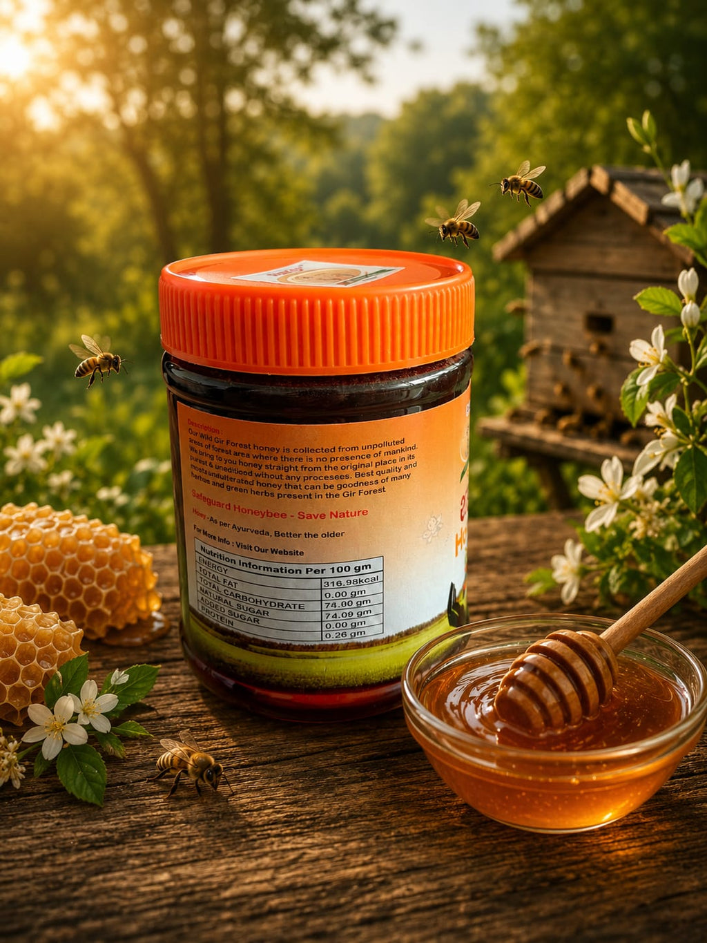Shakti Gir Wild Gir Forest Honey