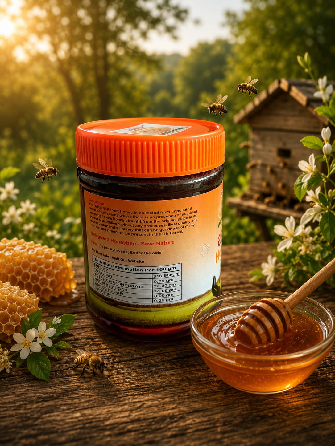Shakti Gir Wild Gir Forest Honey