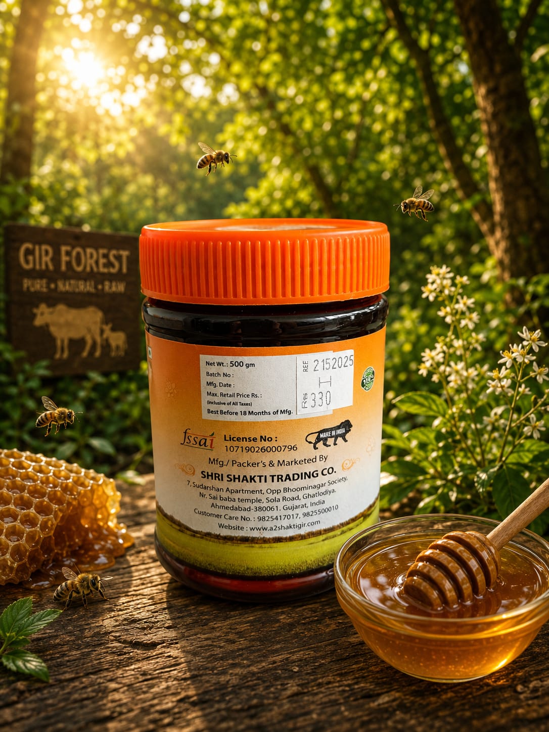 Shakti Gir Wild Gir Forest Honey