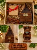 Zebu Premium Gomay Seed Rakhi Special Gift Hamper