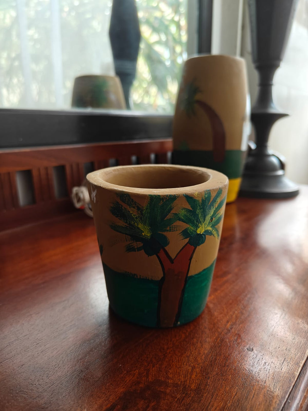 Gomay Pot (3.5 Inch) – Handmade Eco-Friendly Cow Dung Planter
