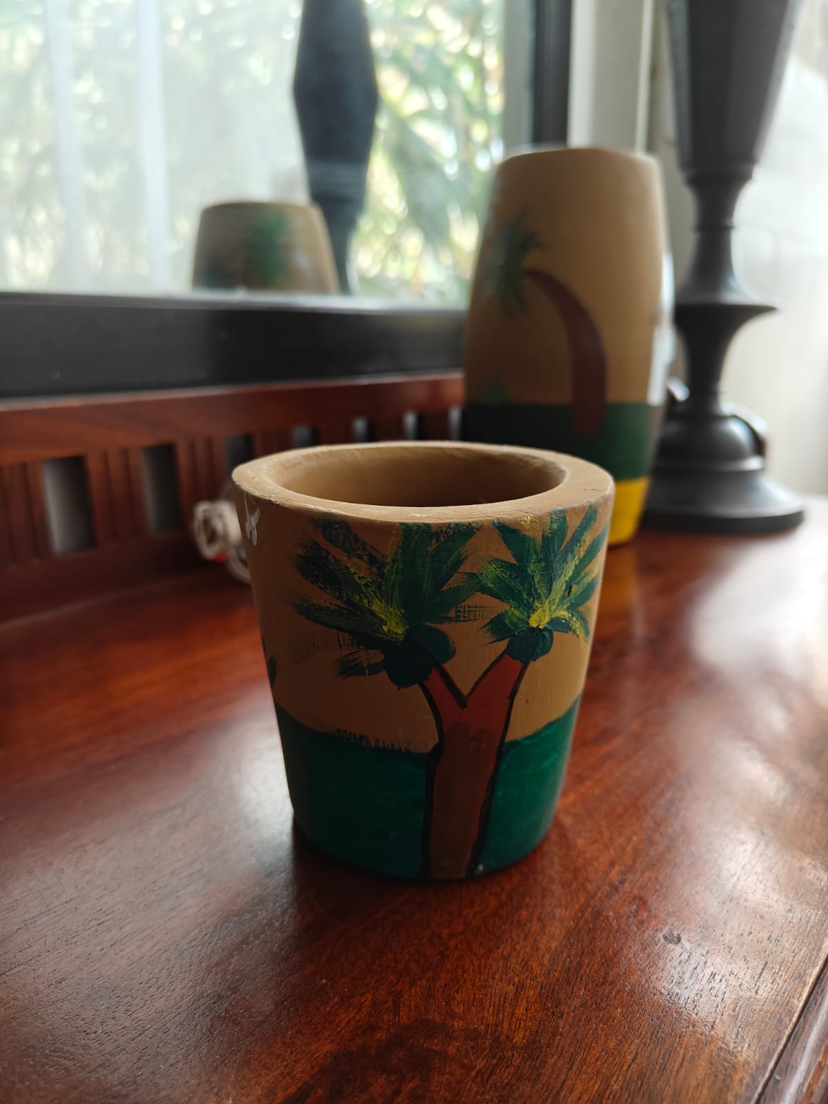 Gomay Pot (3.5 Inch) – Handmade Eco-Friendly Cow Dung Planter