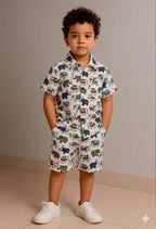 Kids Hand Block Printed Co-ord Set
