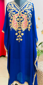 ✨ Kashmir Se | Pure Chiffon Chinon Kaftan ✨