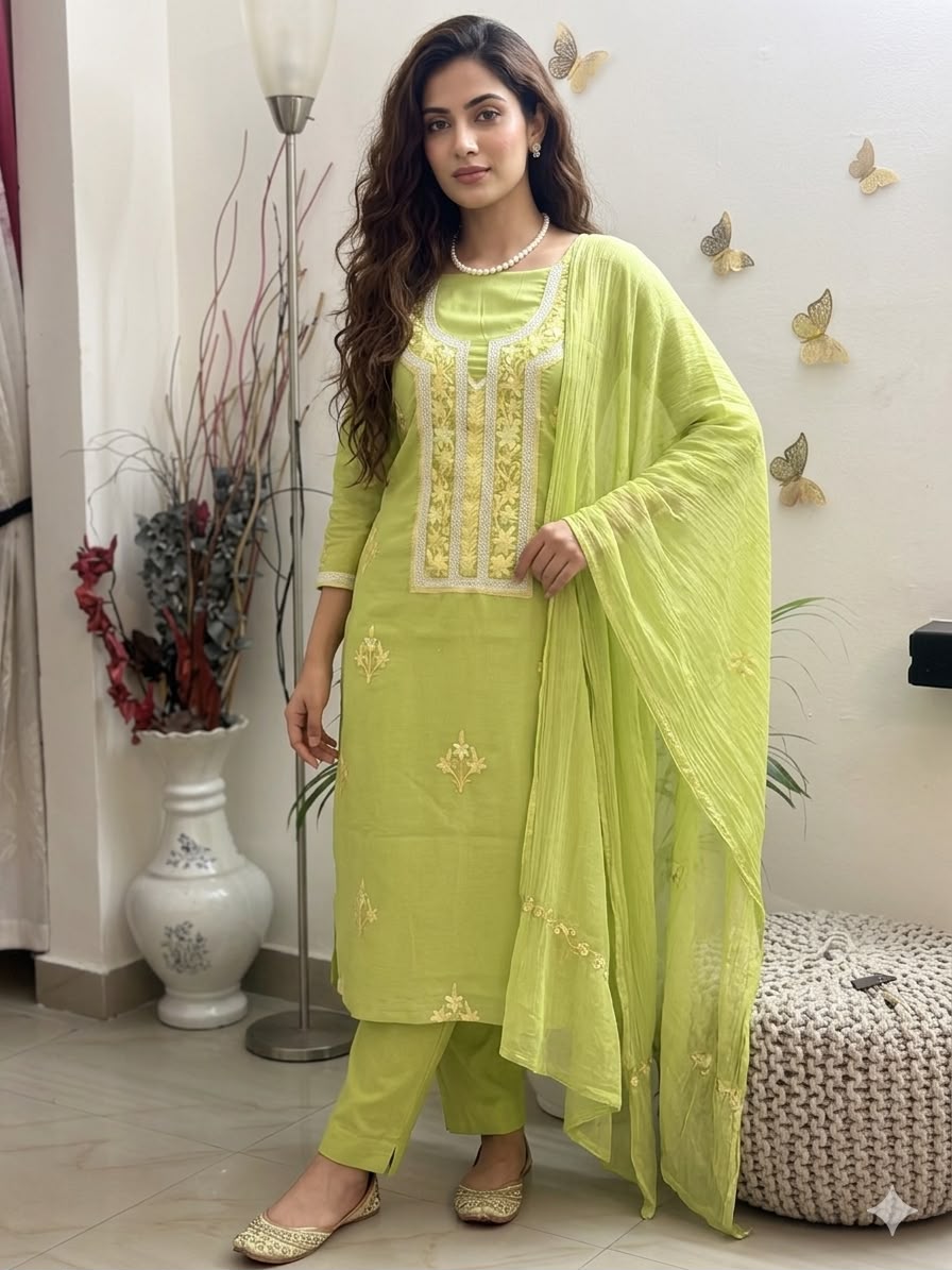 ✨ Kashmiri Elegance | Cotton Suit ✨