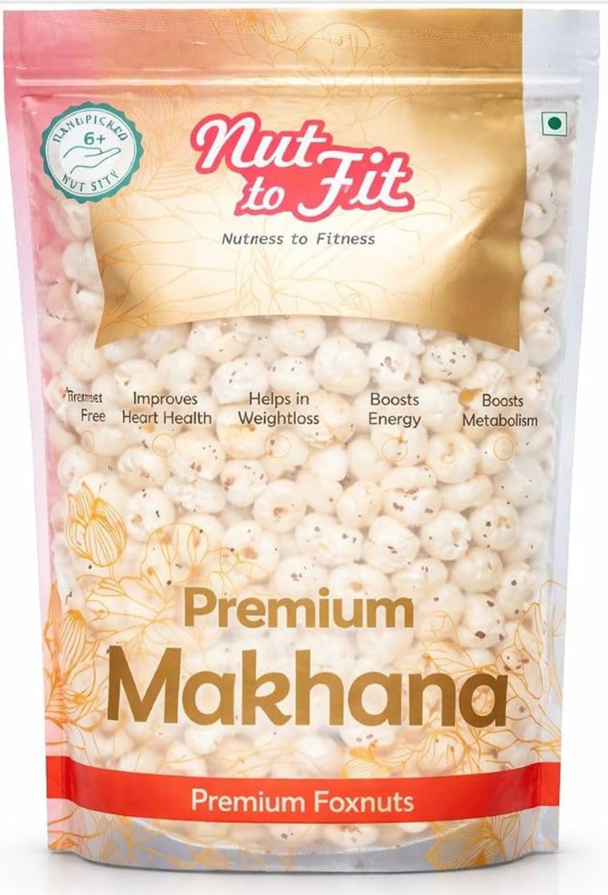 Nut to Fit Premium Raw Makhana