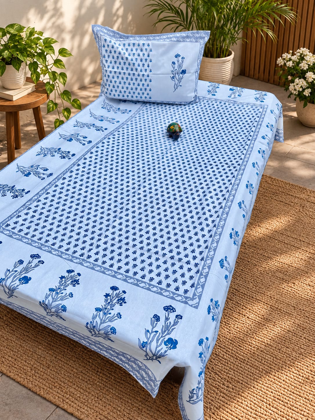 RANG-BIRANGI 🌳 PREMIUM SINGLE BEDSHEET