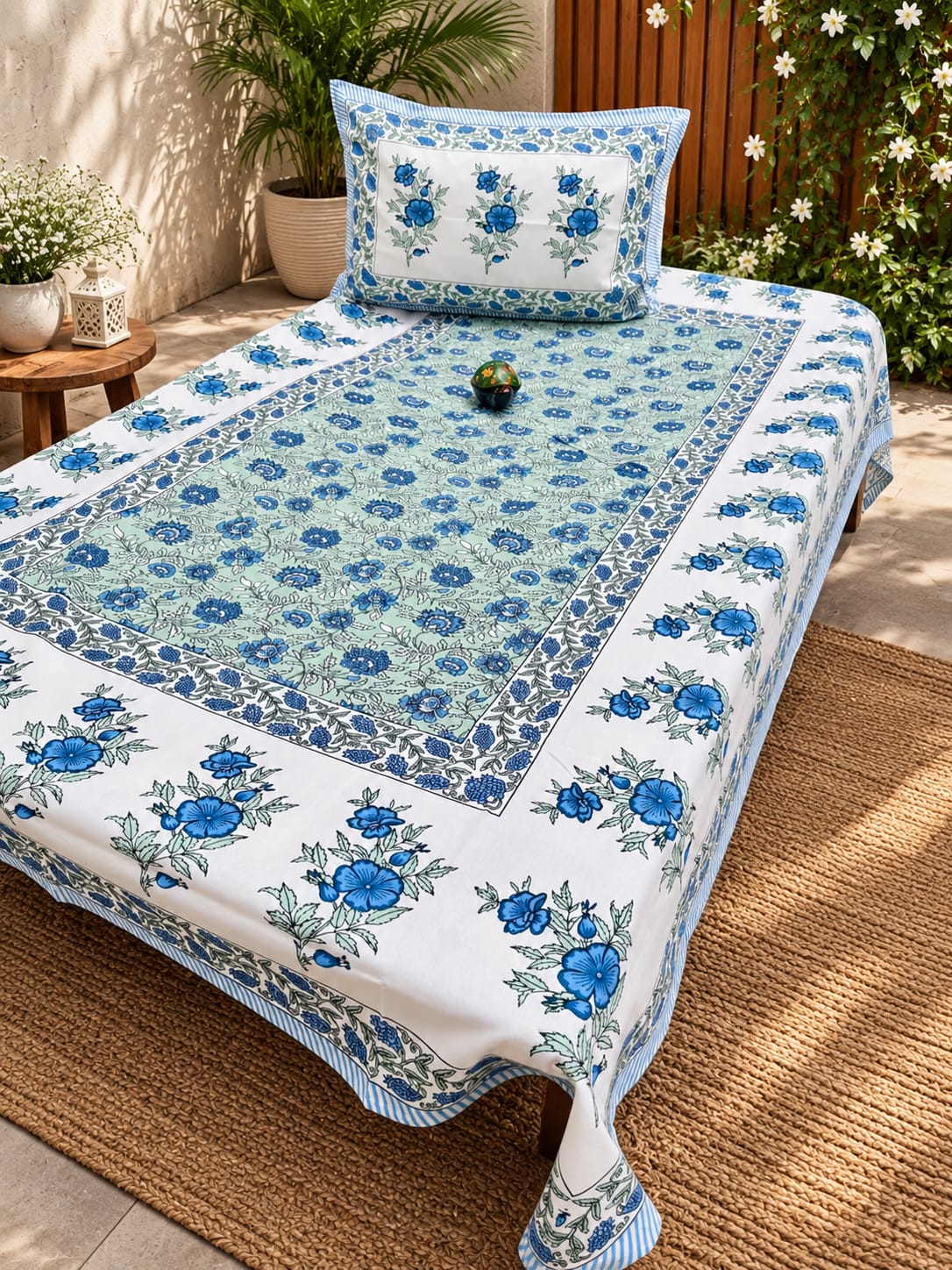 RANG-BIRANGI 🌳 PREMIUM SINGLE BEDSHEET