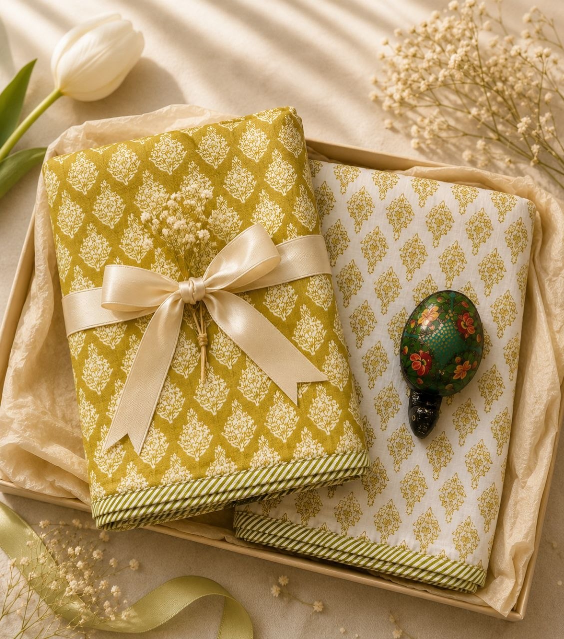 ZEBU Heritage Dohar in a Gift Box- Minimum Order: 10