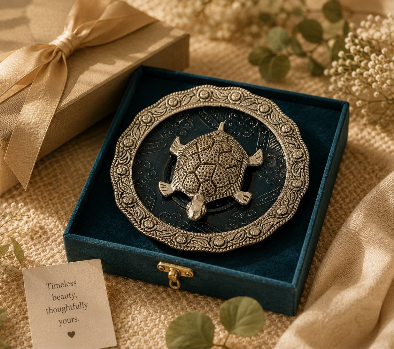 Zebu Sacred Harmony Tortoise Set-Minimum Order:10