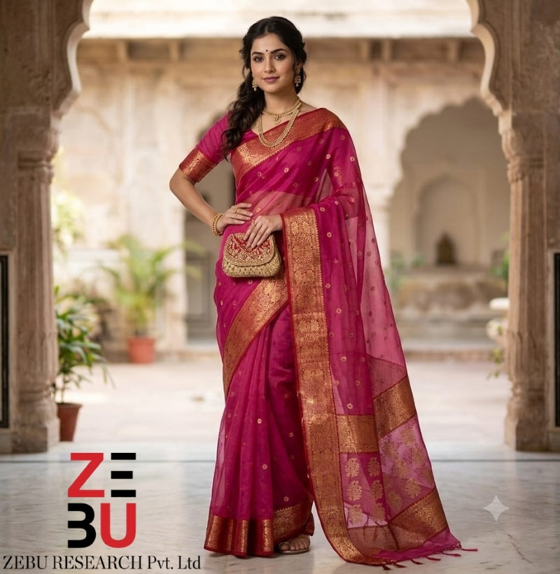 Timeless Traditions- Chanderi silk master piece