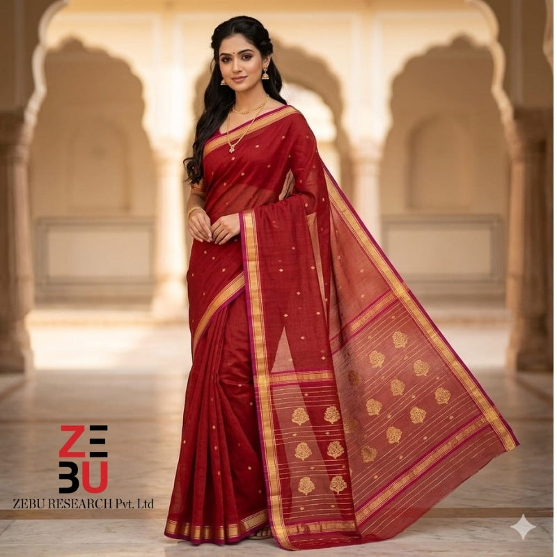 Golden Moments-Chanderi Silk Wedding Wear