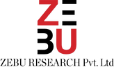 Logo of ZEBU Research Pvt. Ltd with red, black, and white colors on a white background.